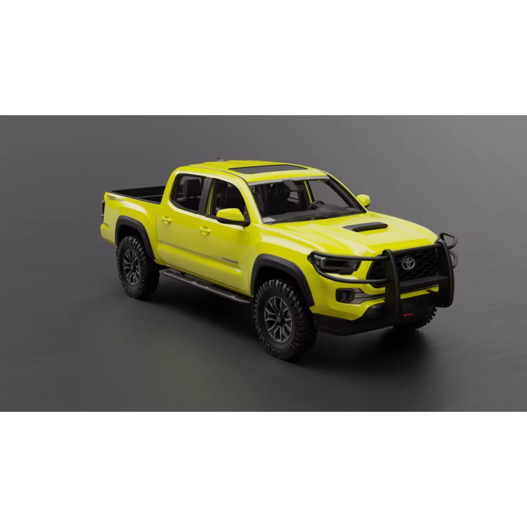 Toyota Tacoma 3D Model – High Fidelity Game-Ready Asset, FBX - View 12