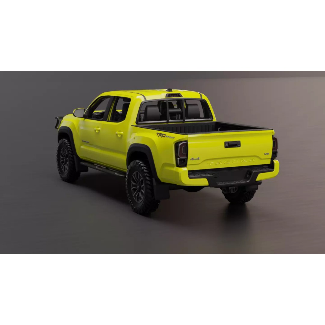 Toyota Tacoma 3D Model – High Fidelity Game-Ready Asset, FBX - View 14