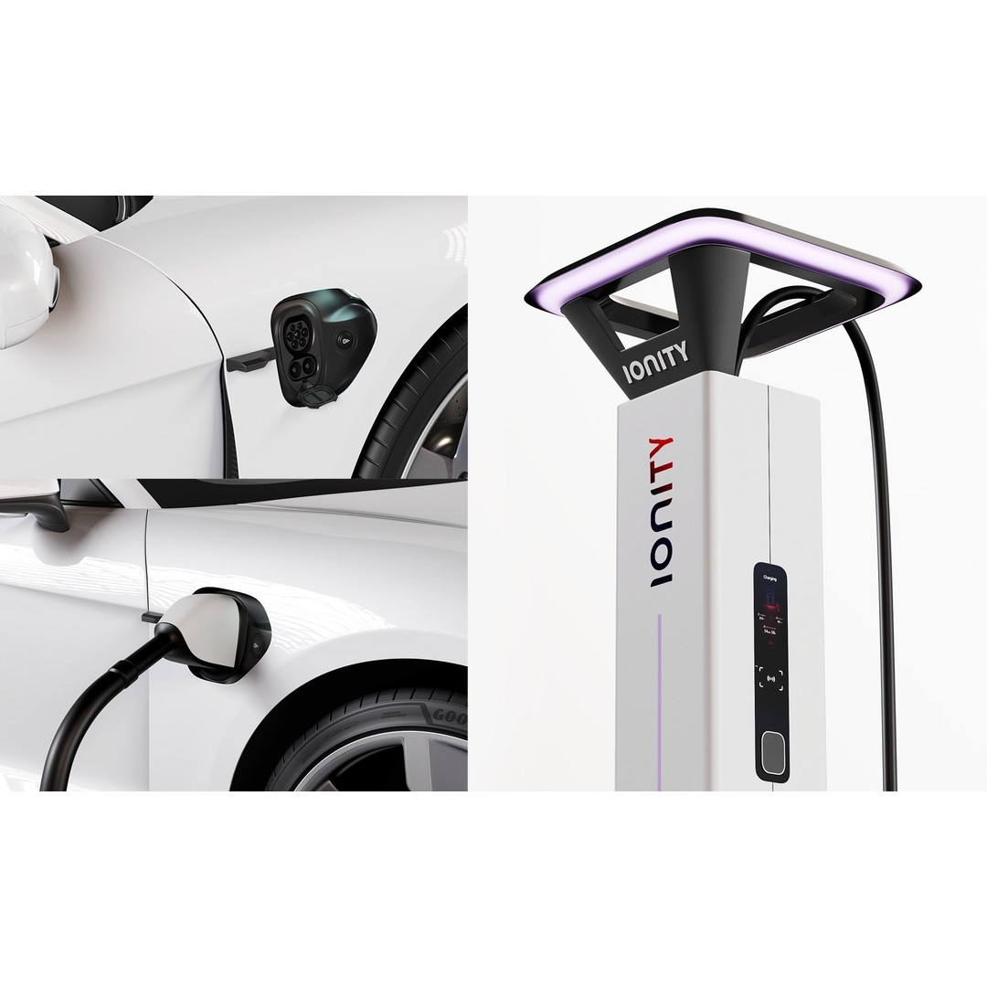 Porsche Taycan 3D Model – High Poly Sports Car with Charging Station - View 19