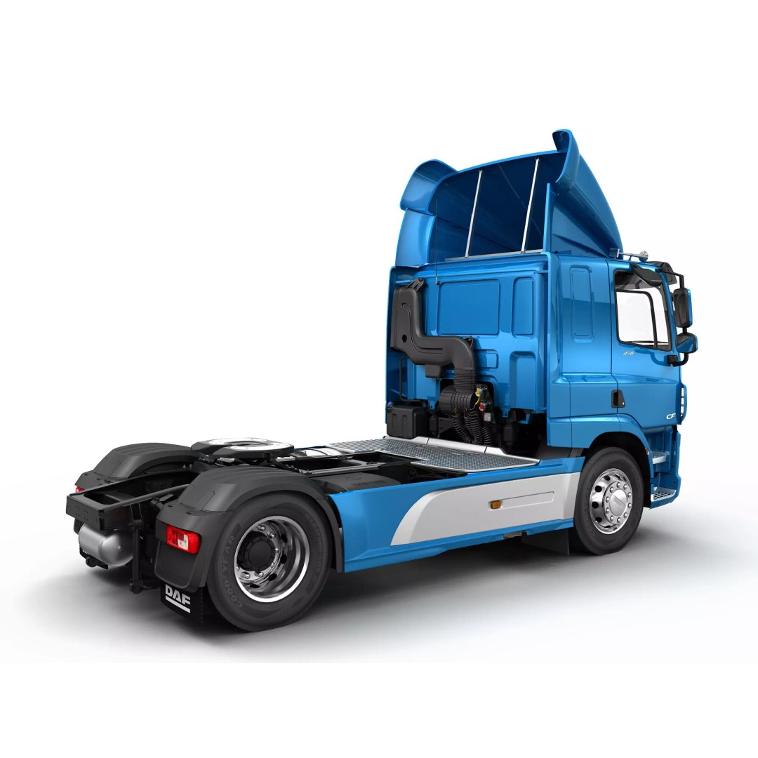 DAF CF Sleeper Cab 2017 3D Model – High-Poly Game Asset, FBX, OBJ - View 12