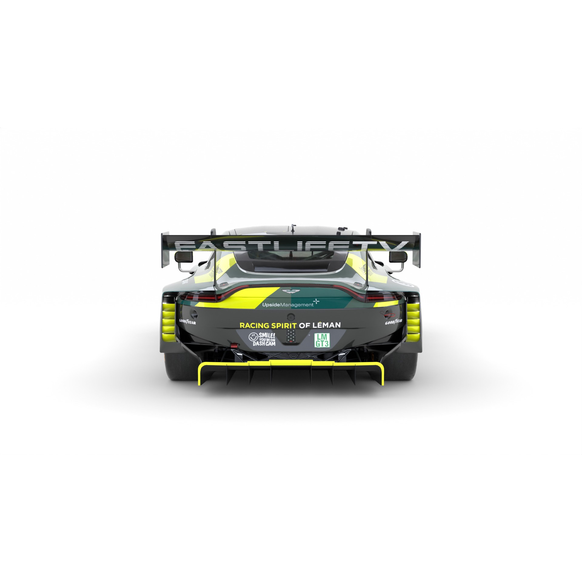 Aston Martin Vantage LMGT3 2025 WEC - Game-Ready 3D Model - View 10
