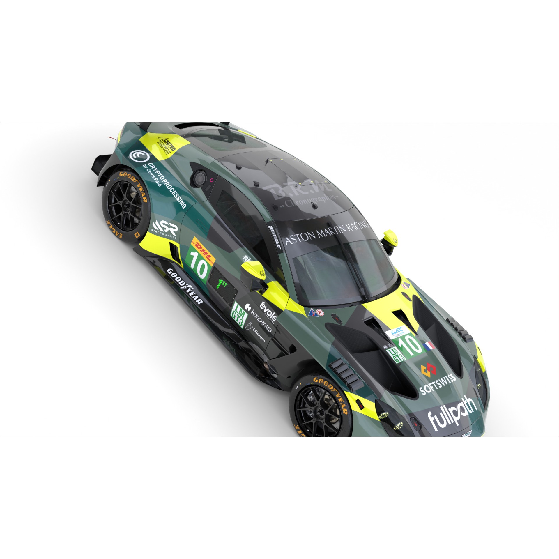 Aston Martin Vantage LMGT3 2025 WEC - Game-Ready 3D Model - View 17
