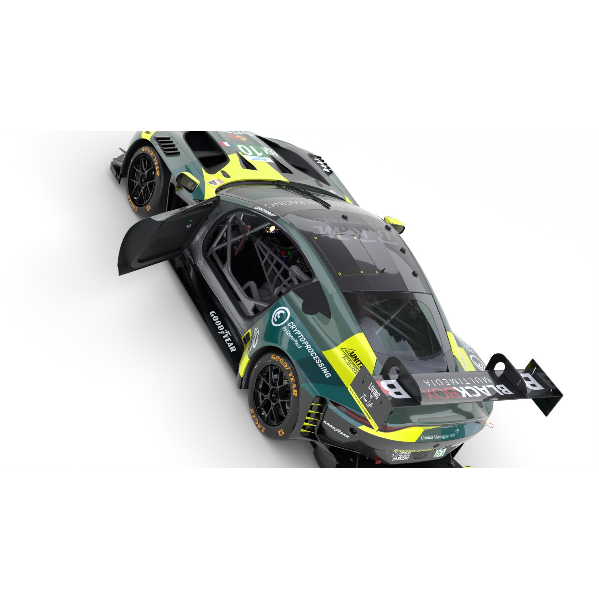 Aston Martin Vantage LMGT3 2025 WEC - Game-Ready 3D Model - View 19