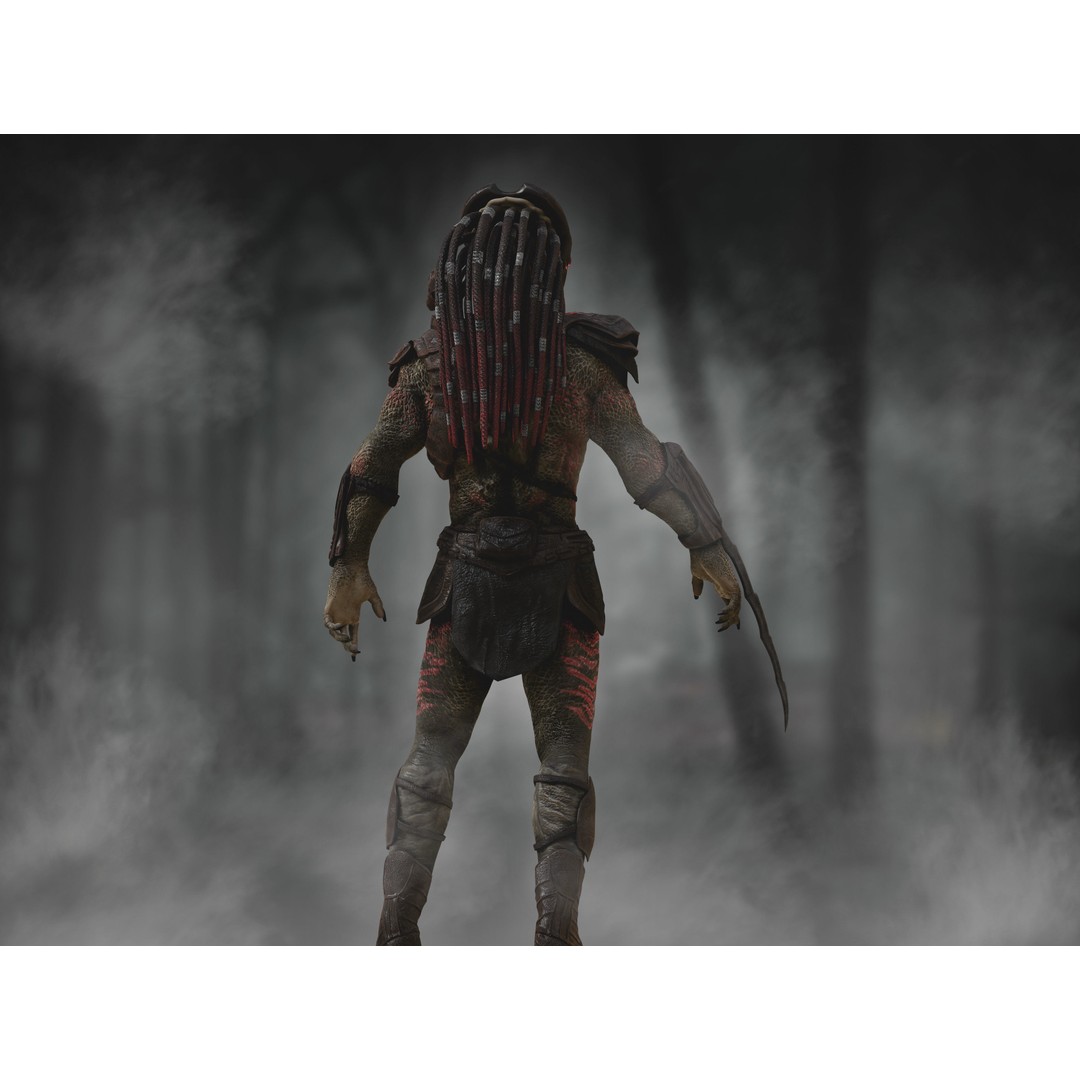 Predator Berserker 3D Model – Low Poly Rigged Character, FBX - View 5