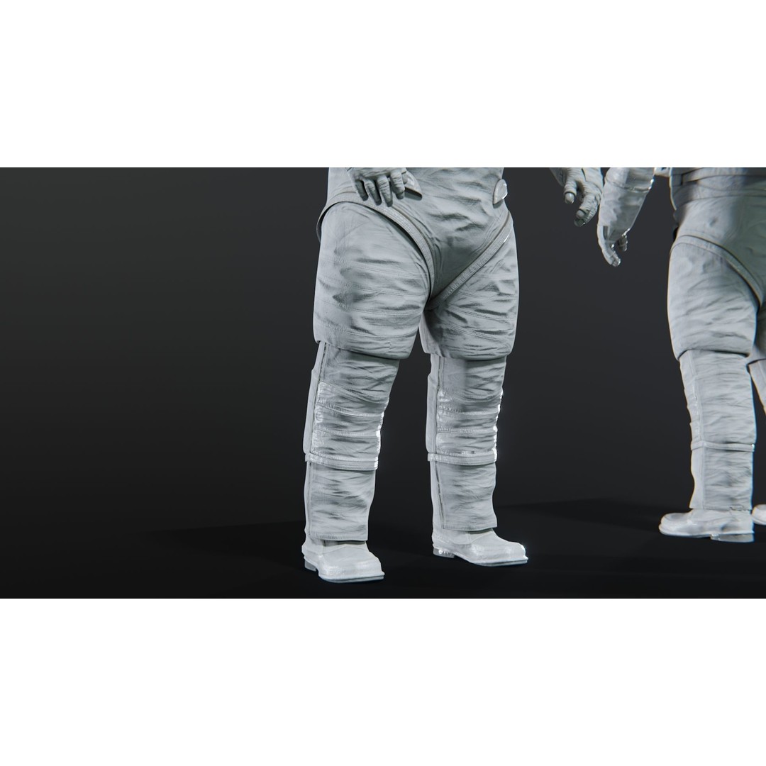 XEMU Artemis Spacesuit 3D Model – High Poly Rigged Asset, FBX - View 11