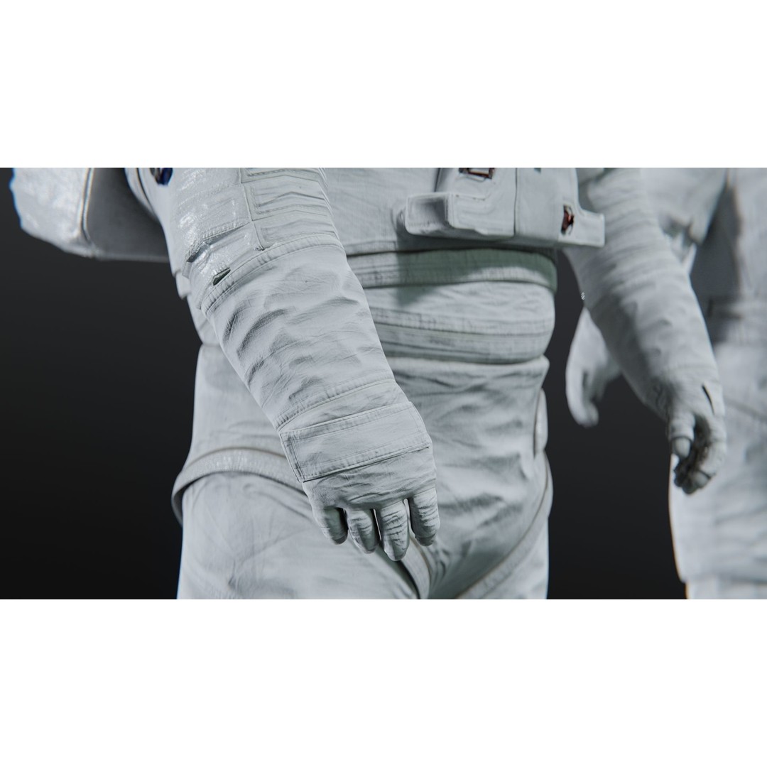 XEMU Artemis Spacesuit 3D Model – High Poly Rigged Asset, FBX - View 13