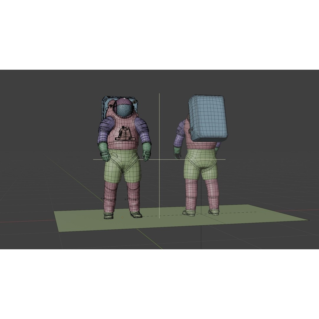 XEMU Artemis Spacesuit 3D Model – High Poly Rigged Asset, FBX - View 18