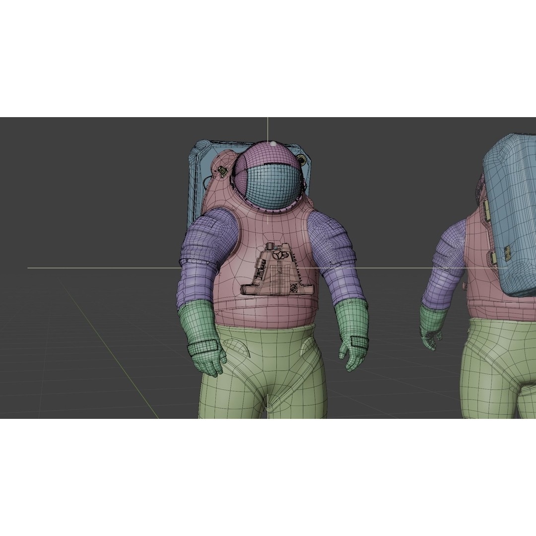 XEMU Artemis Spacesuit 3D Model – High Poly Rigged Asset, FBX - View 19