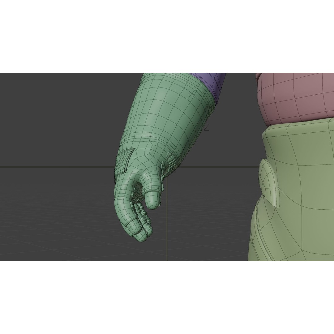 XEMU Artemis Spacesuit 3D Model – High Poly Rigged Asset, FBX - View 27