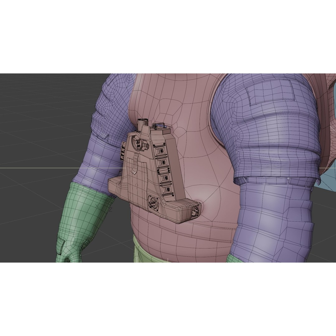XEMU Artemis Spacesuit 3D Model – High Poly Rigged Asset, FBX - View 28