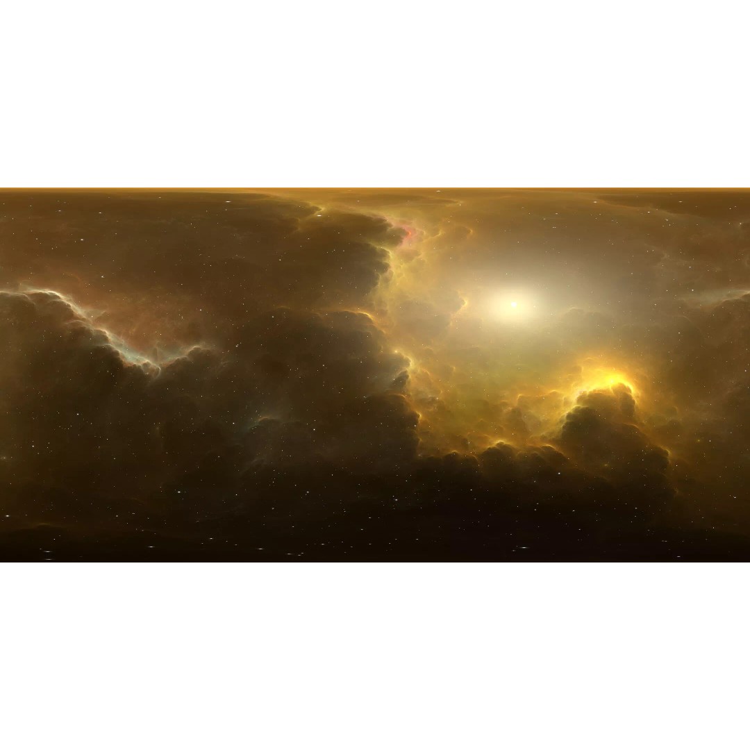 360 Degree 16k HDRI Space Background 3D Model – Equirectangular Environment Map, EXR - View 3