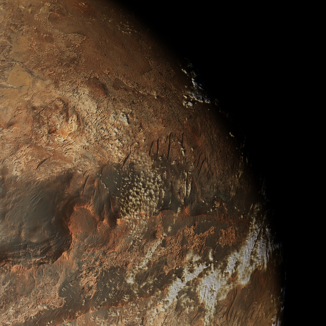 Korriban 3D Model – High-Resolution Planet Texture, PBR - View 10