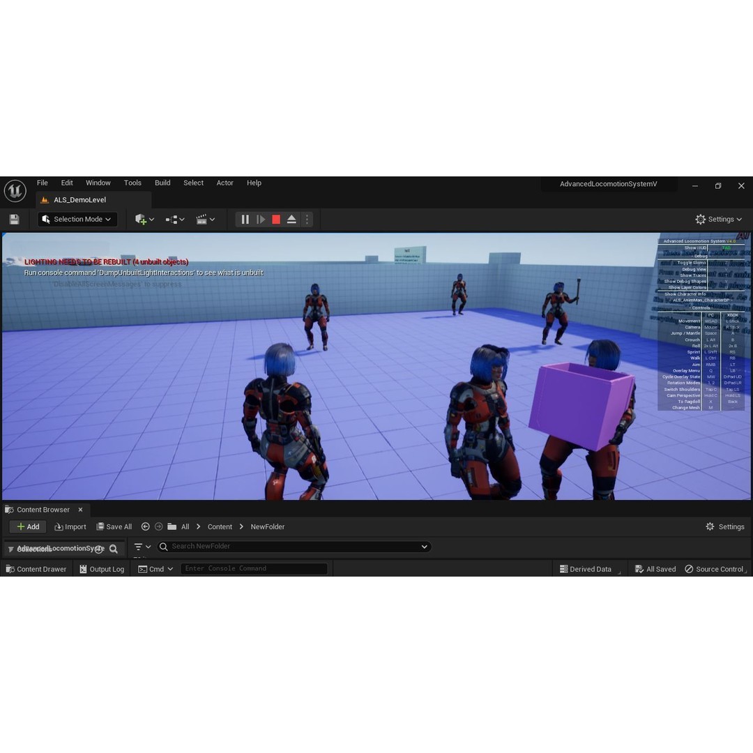 Sci-Fi Girl 3D Model – Low Poly Game-Ready Character, FBX, PBR - View 25
