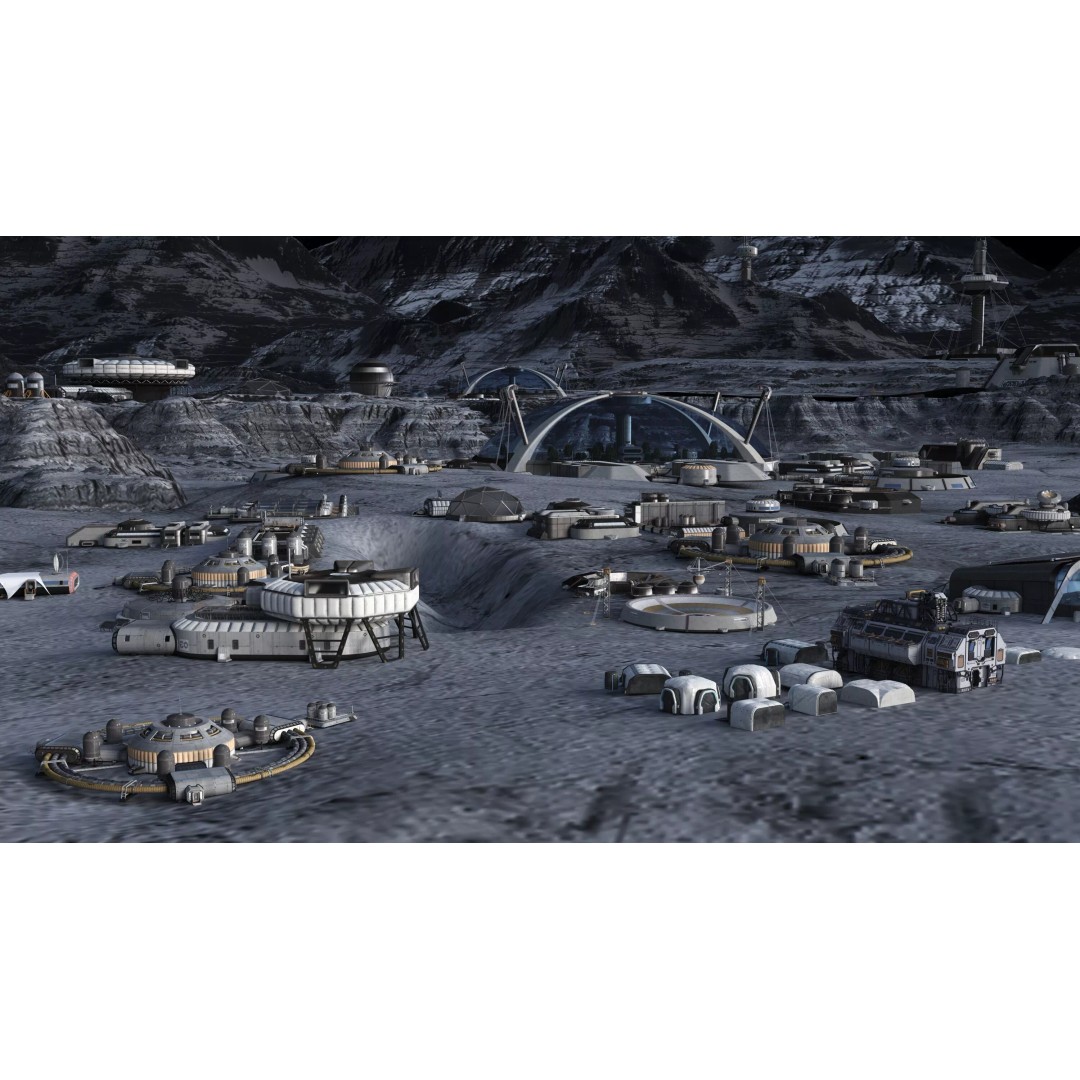 Lunar Base 3D Model – Futuristic Space Habitat, Game Ready, FBX - View 8