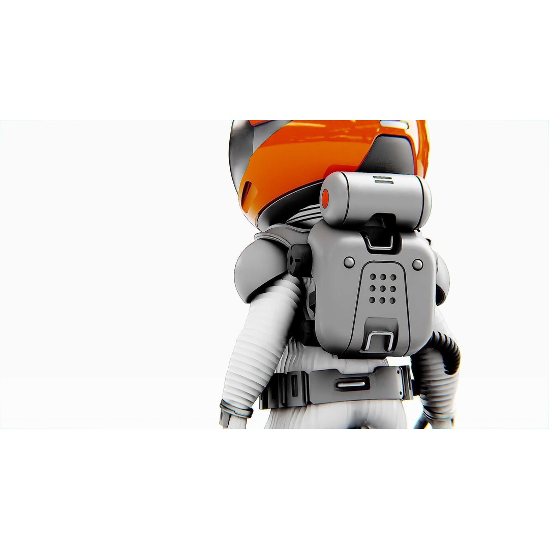Toon Astronaut F-C 3D Model – Rigged Character for Unity & Unreal Engine - View 18