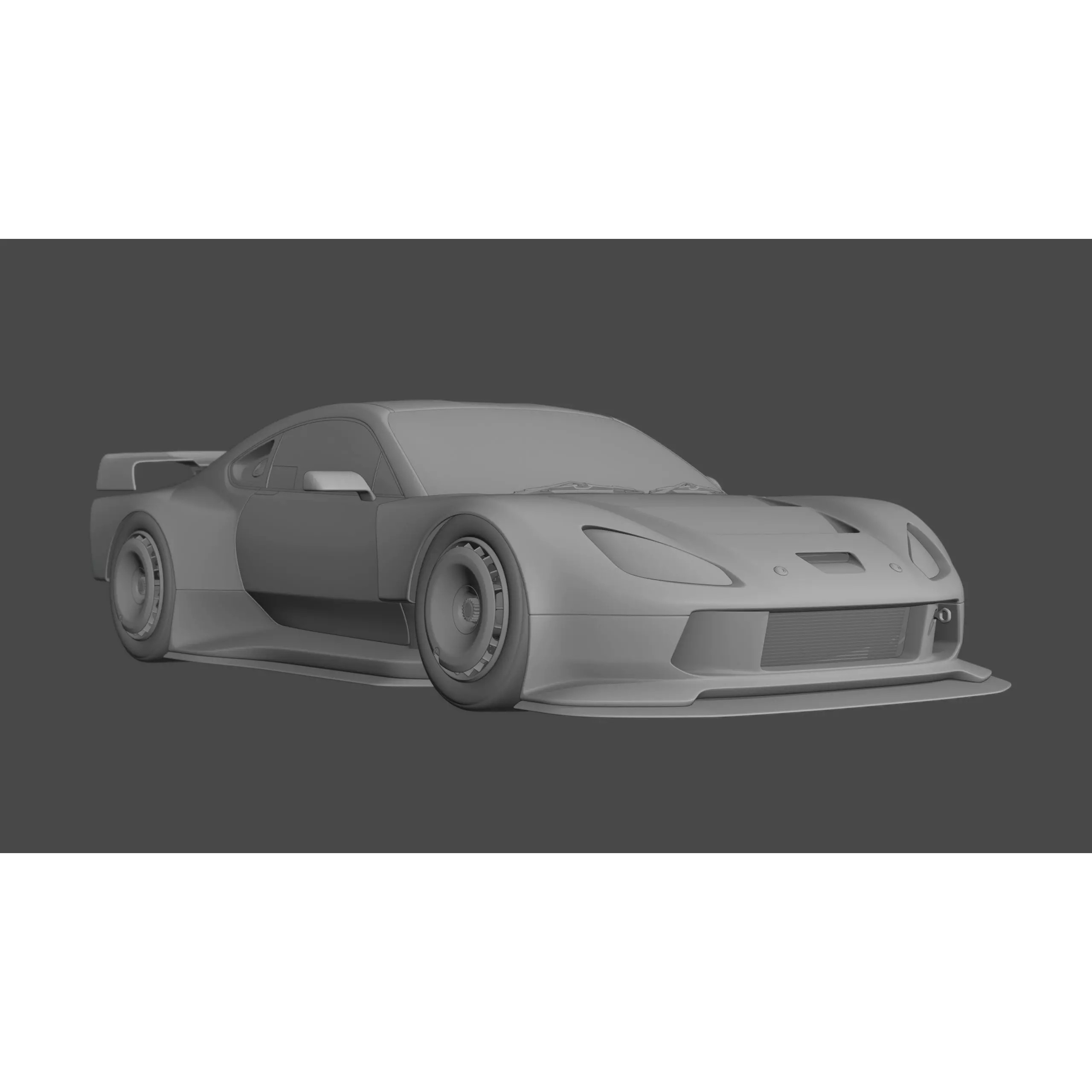 Toyota GR86 Vision - High-Poly 3D Model - View 12