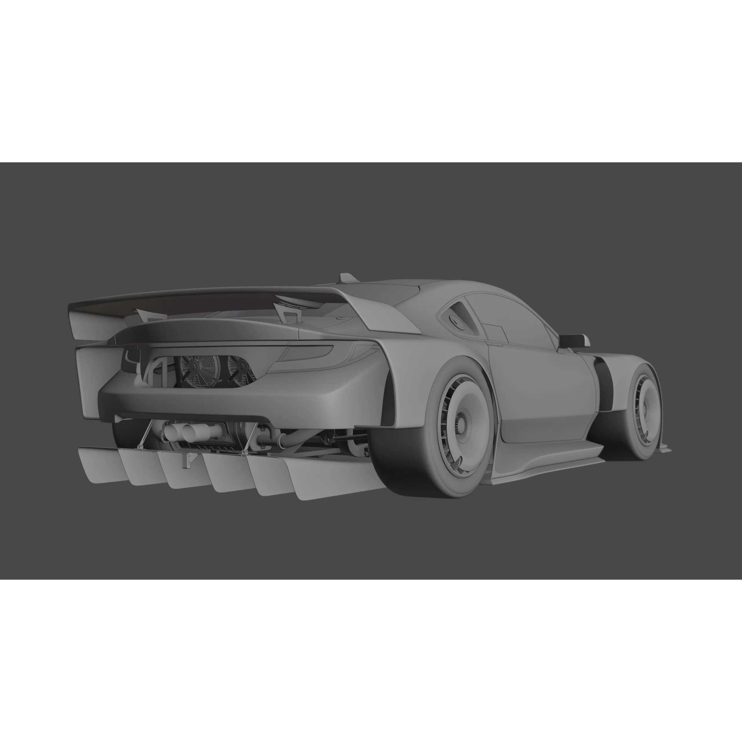 Toyota GR86 Vision - High-Poly 3D Model - View 14