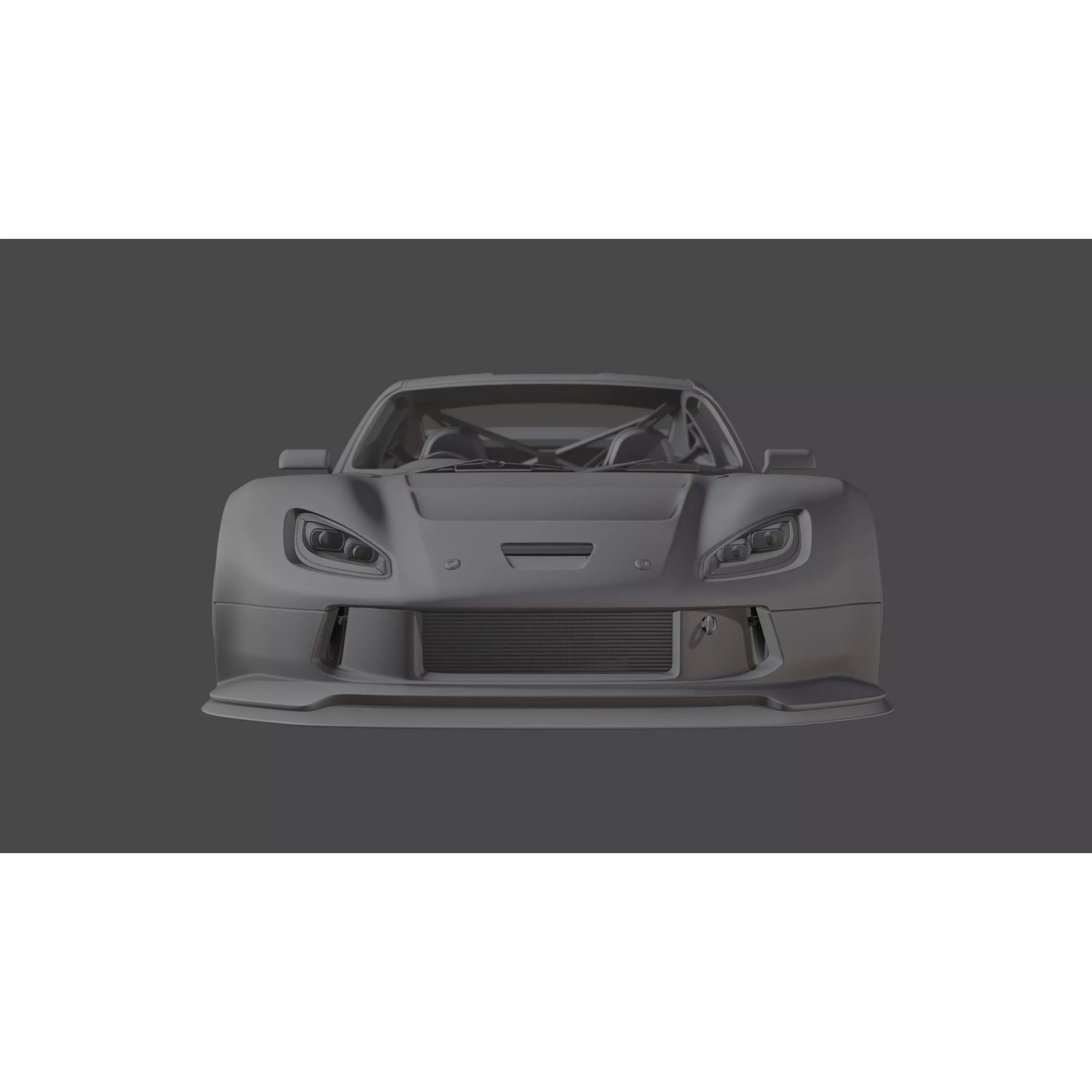 Toyota GR86 Vision - High-Poly 3D Model - View 16