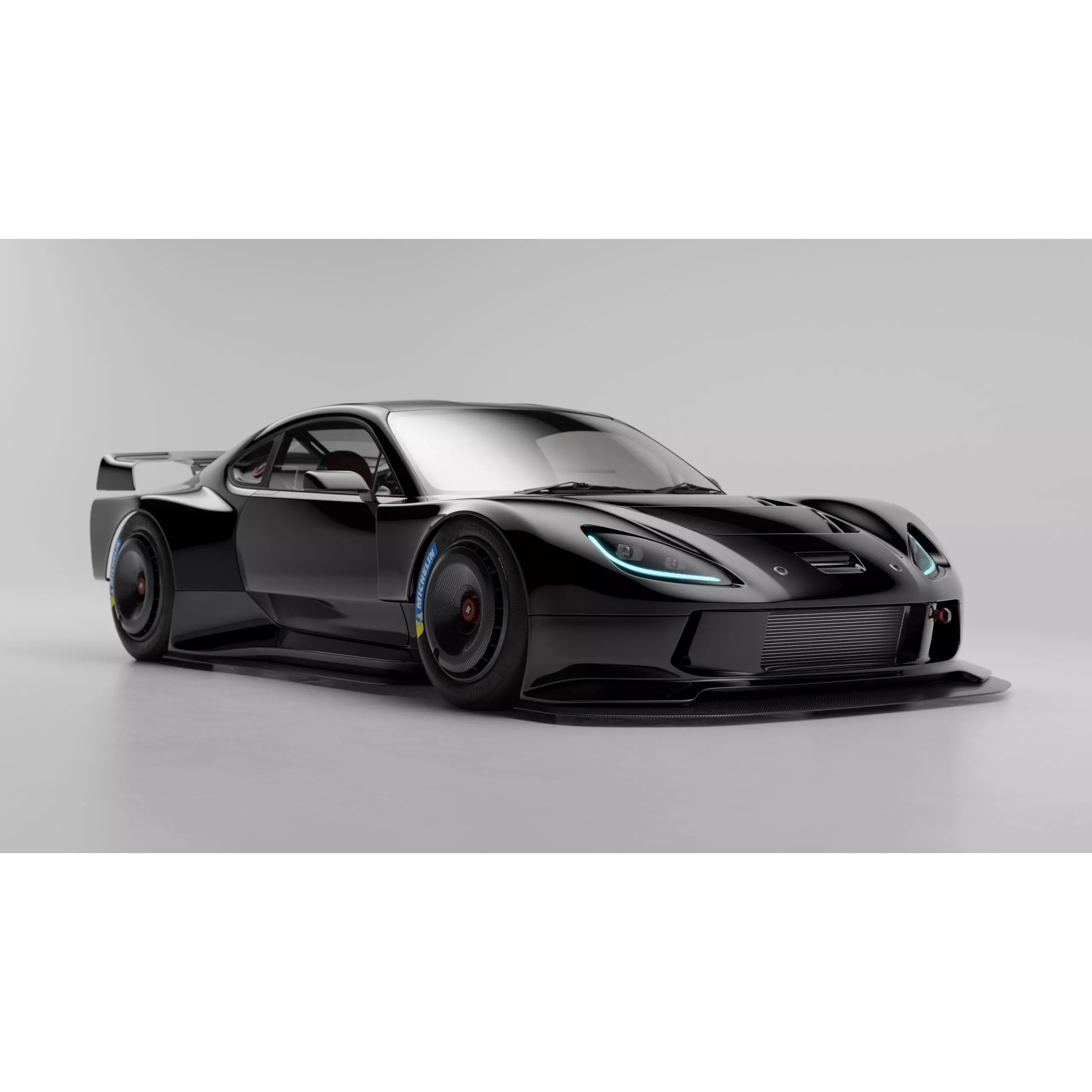 Toyota GR86 Vision - High-Poly 3D Model - View 2
