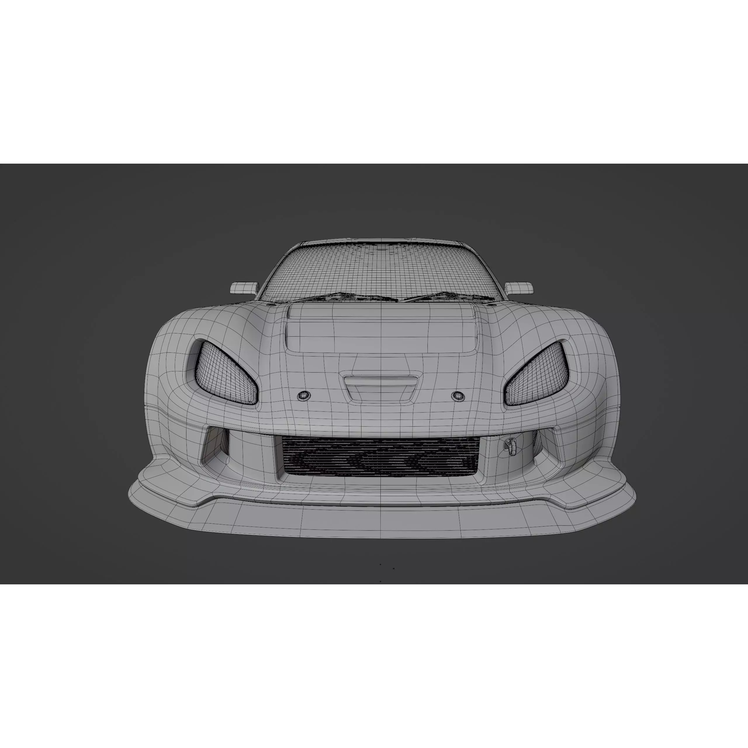 Toyota GR86 Vision - High-Poly 3D Model - View 21