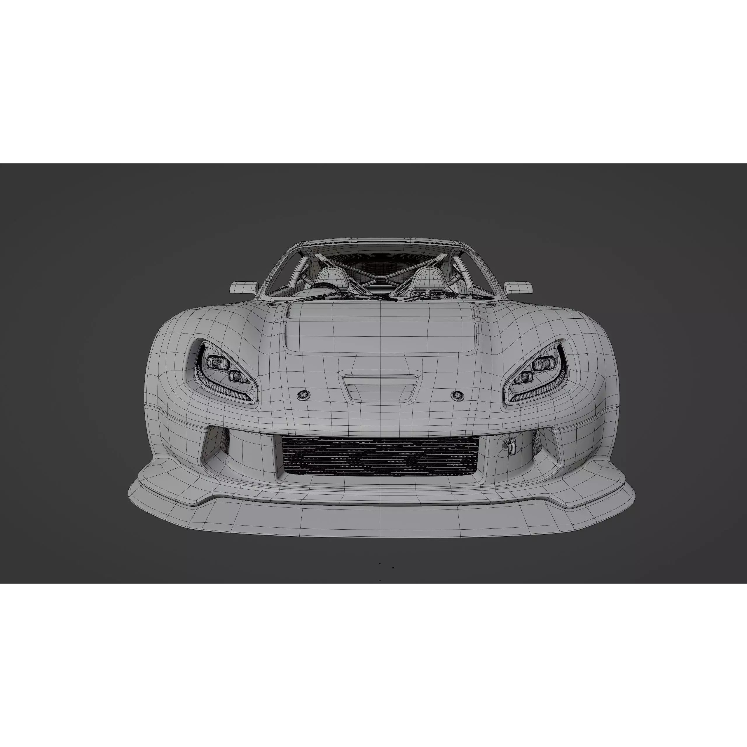 Toyota GR86 Vision - High-Poly 3D Model - View 22