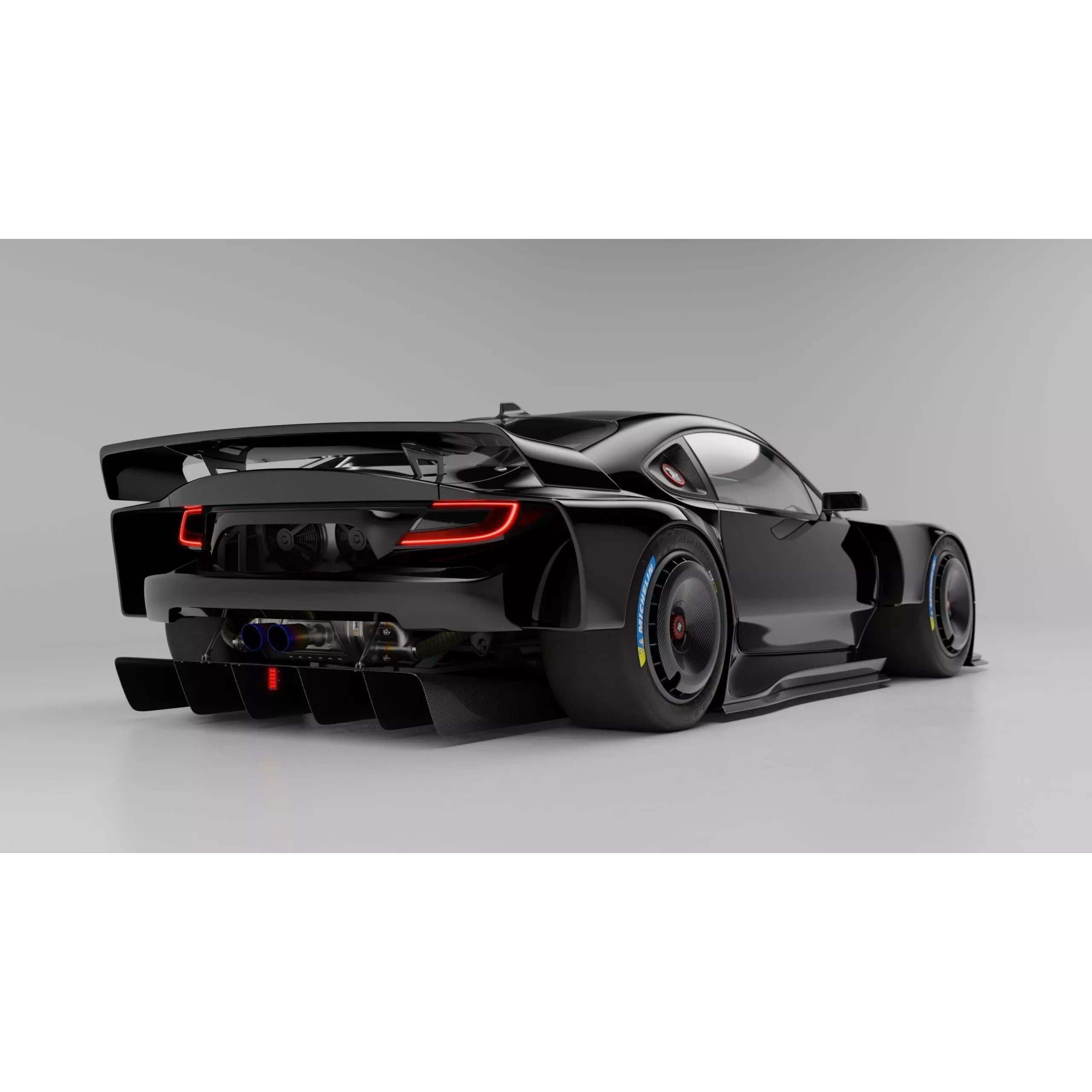 Toyota GR86 Vision - High-Poly 3D Model - View 4