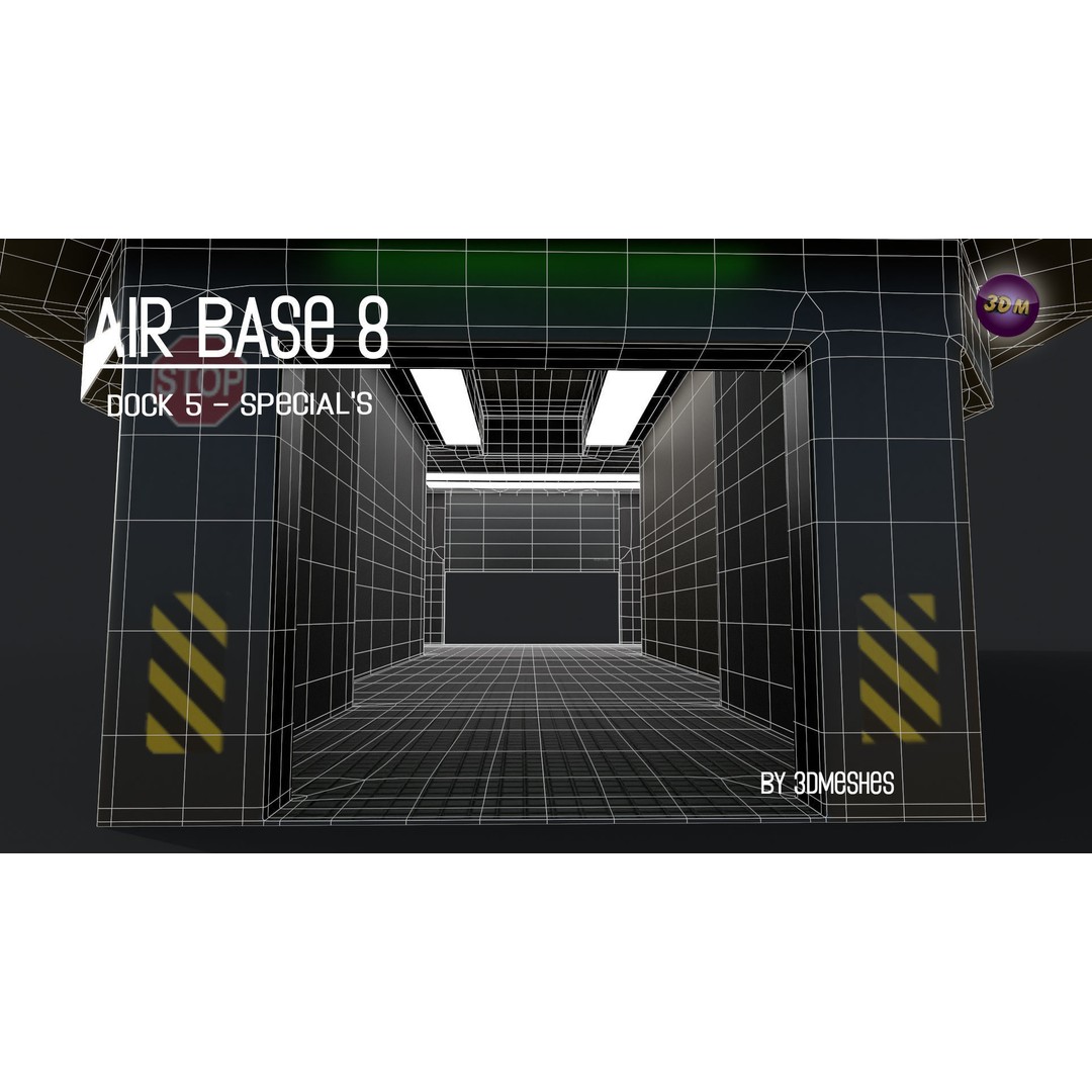 Dock 5 3D Model – Low Poly PBR Architectural Asset, FBX - View 10