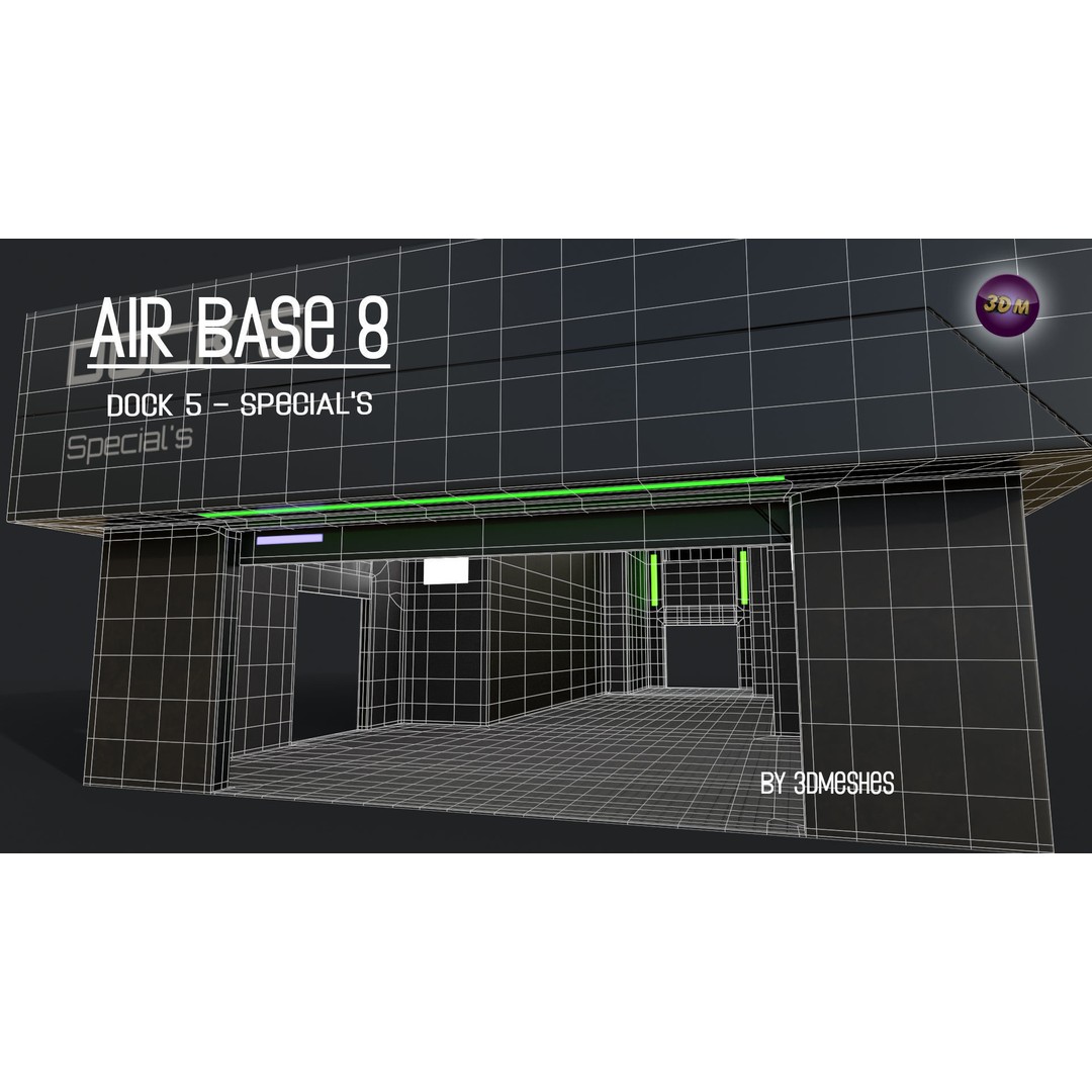 Dock 5 3D Model – Low Poly PBR Architectural Asset, FBX - View 12
