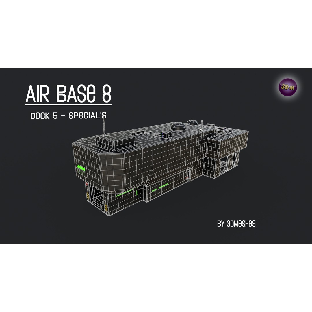 Dock 5 3D Model – Low Poly PBR Architectural Asset, FBX - View 15