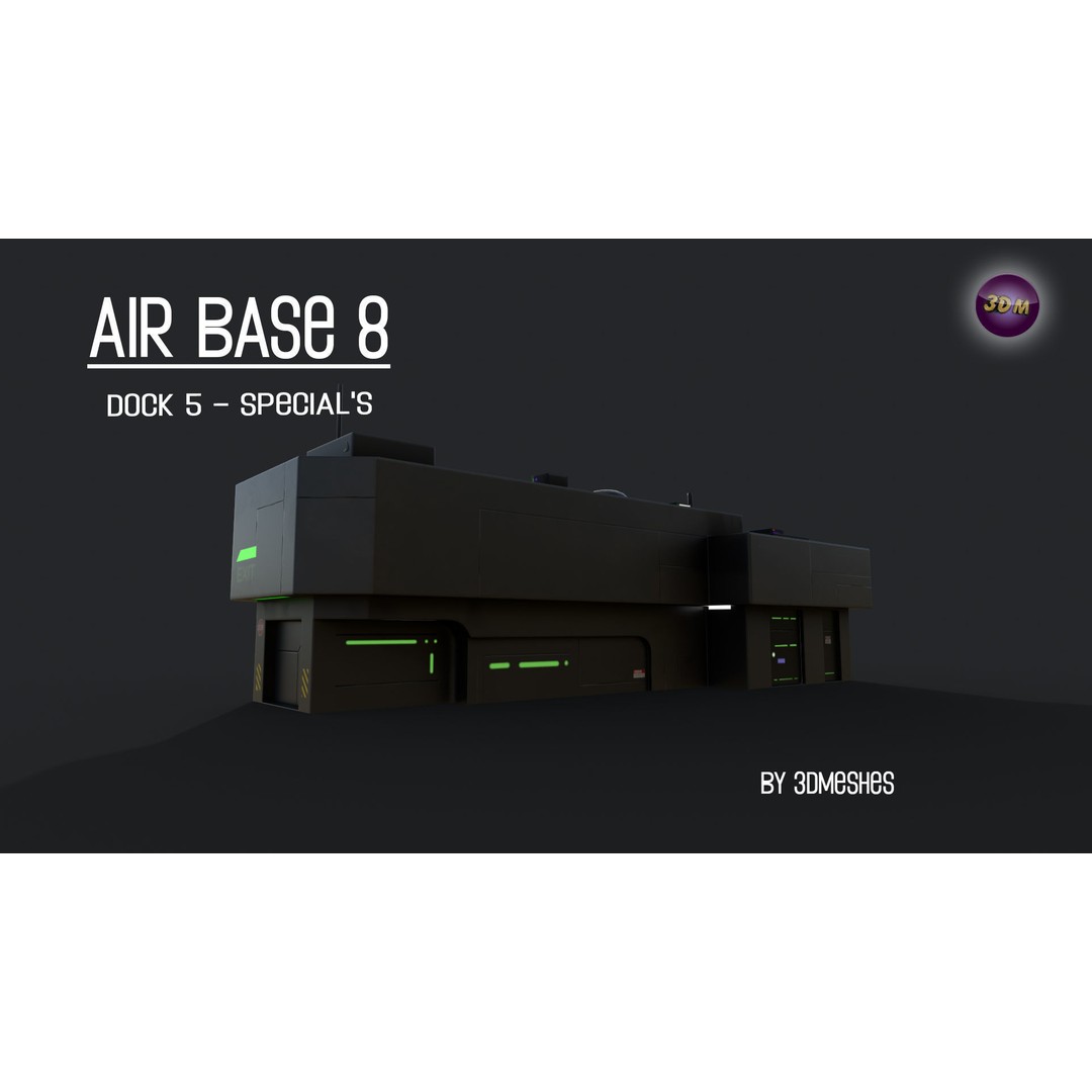 Dock 5 3D Model – Low Poly PBR Architectural Asset, FBX - View 25