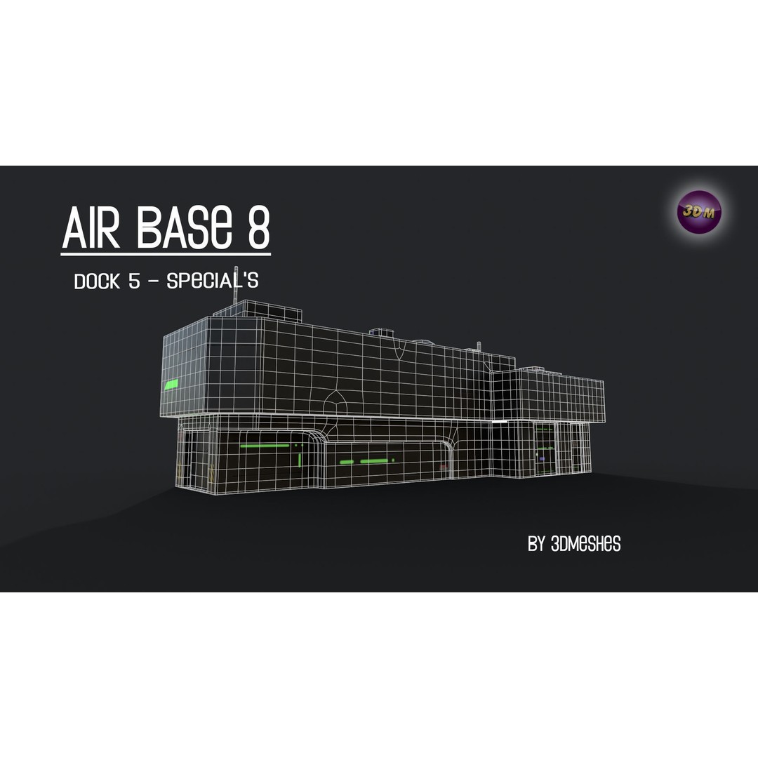 Dock 5 3D Model – Low Poly PBR Architectural Asset, FBX - View 26