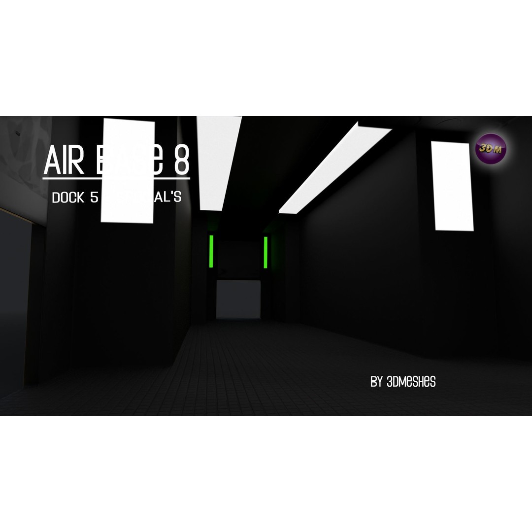 Dock 5 3D Model – Low Poly PBR Architectural Asset, FBX - View 7