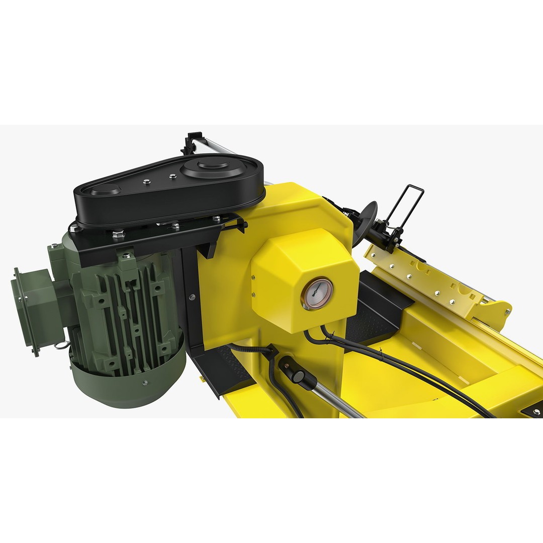 Truck Tyre Changing Machine 3D Model – PBR Industrial Equipment, FBX - View 13