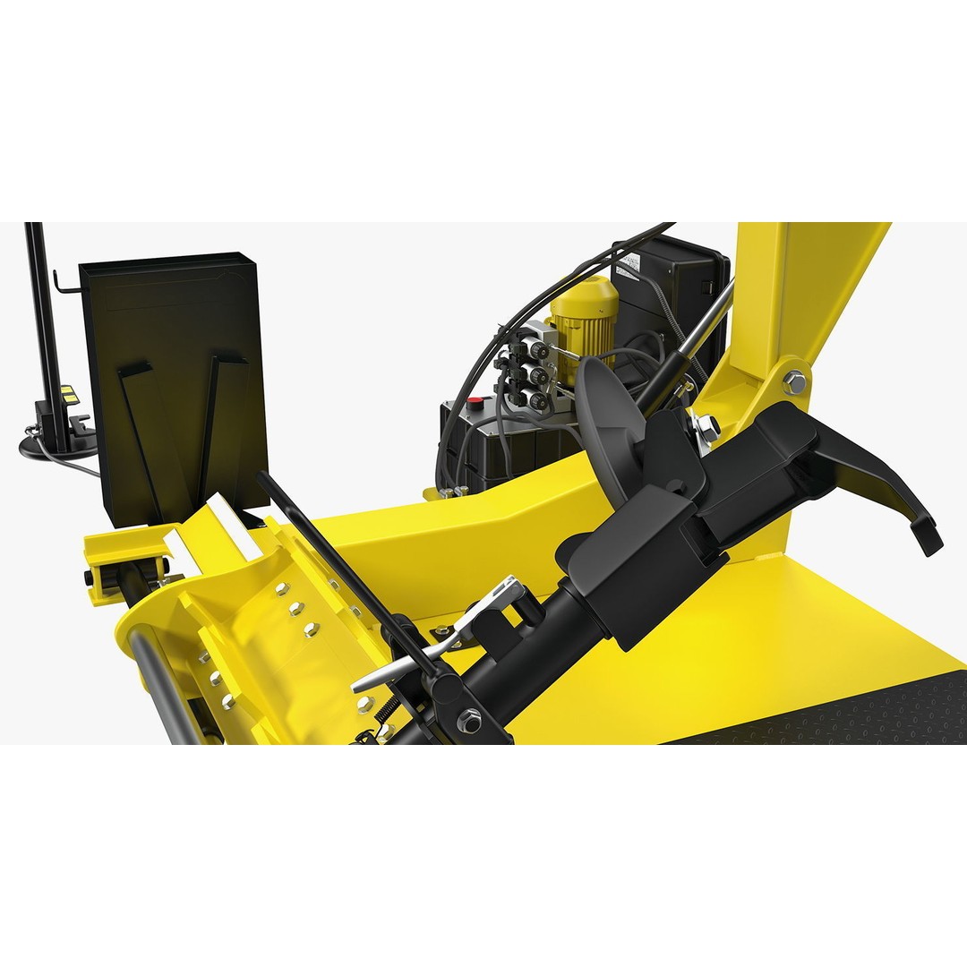 Truck Tyre Changing Machine 3D Model – PBR Industrial Equipment, FBX - View 15