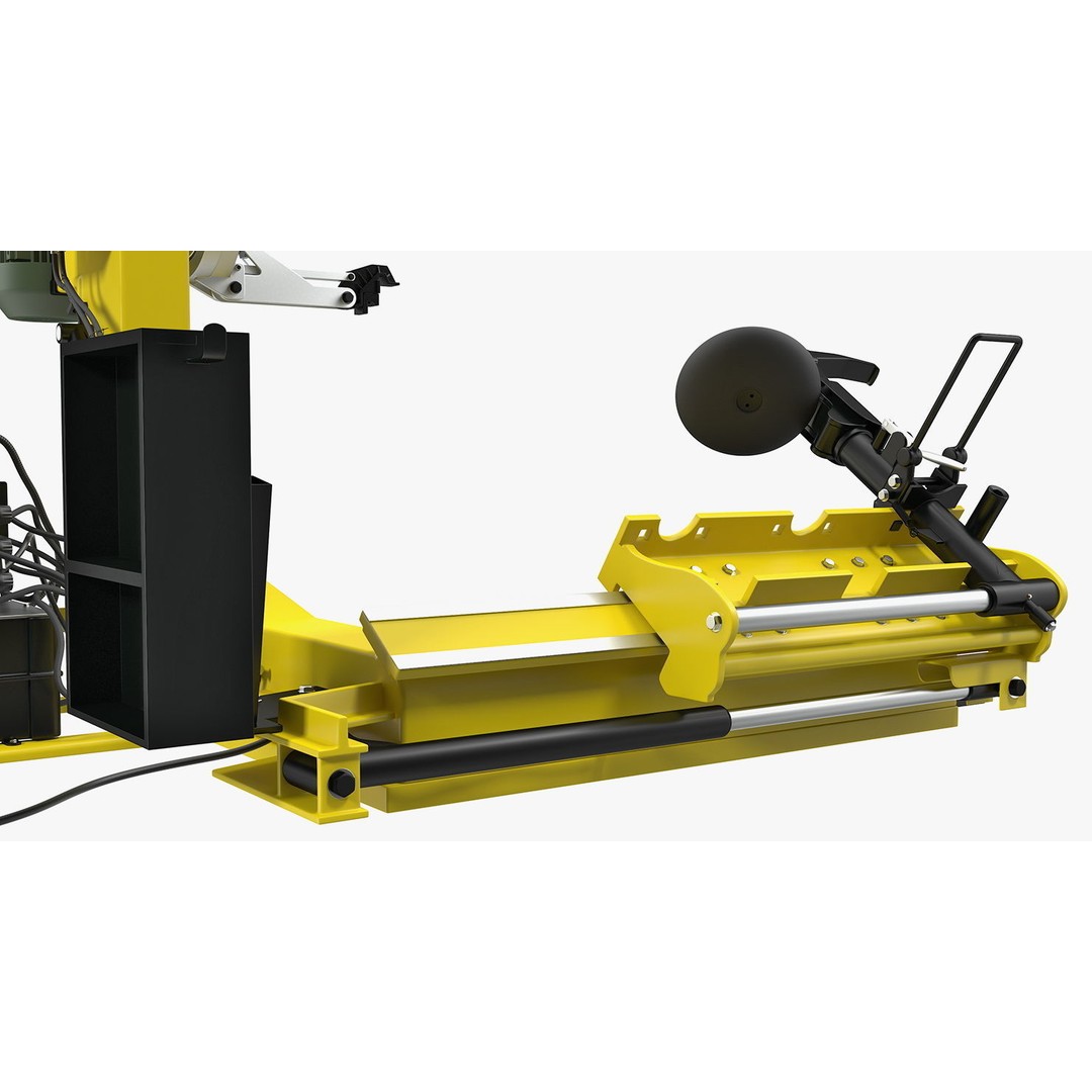 Truck Tyre Changing Machine 3D Model – PBR Industrial Equipment, FBX - View 16