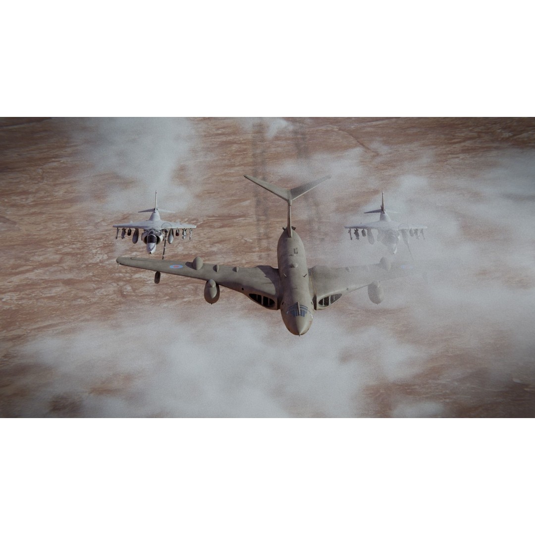 Handley Page Victor K2 Tanker 3D Model – High Poly Rigged Aircraft, FBX - View 5