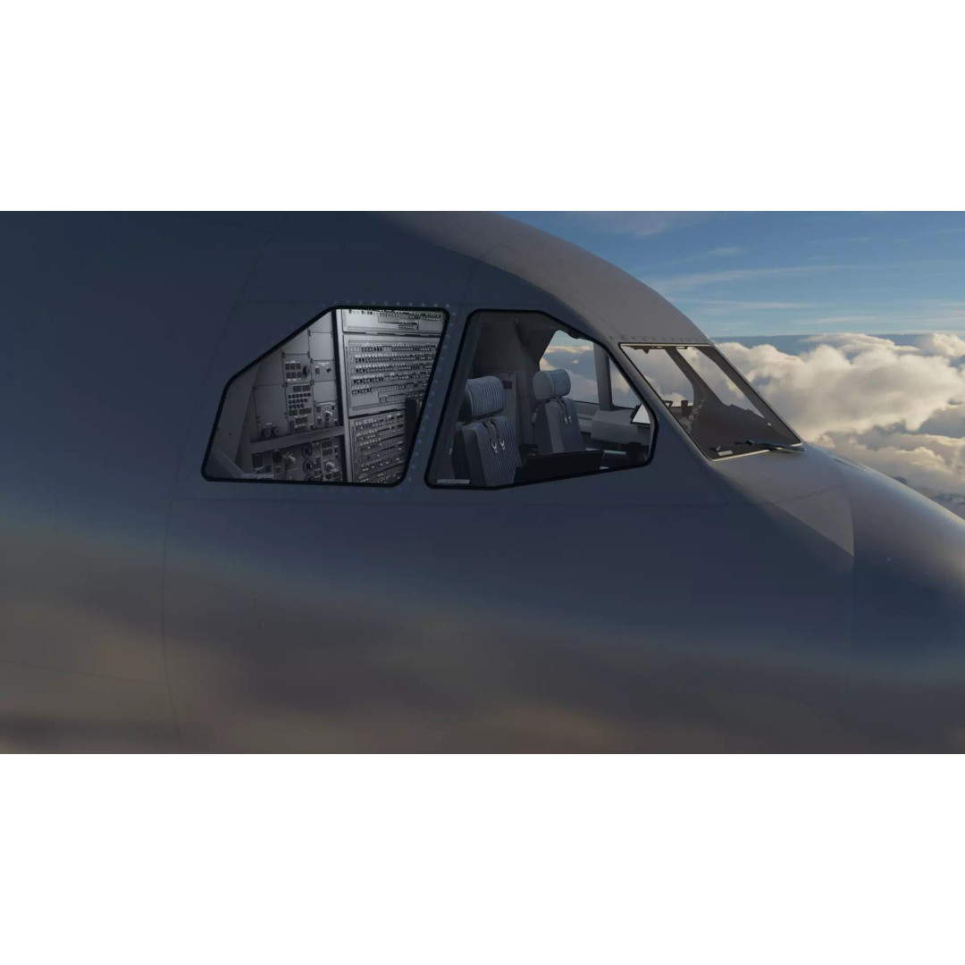 Airbus A310-300 3D Model – High Fidelity, Full Cockpit, Game Ready - View 5