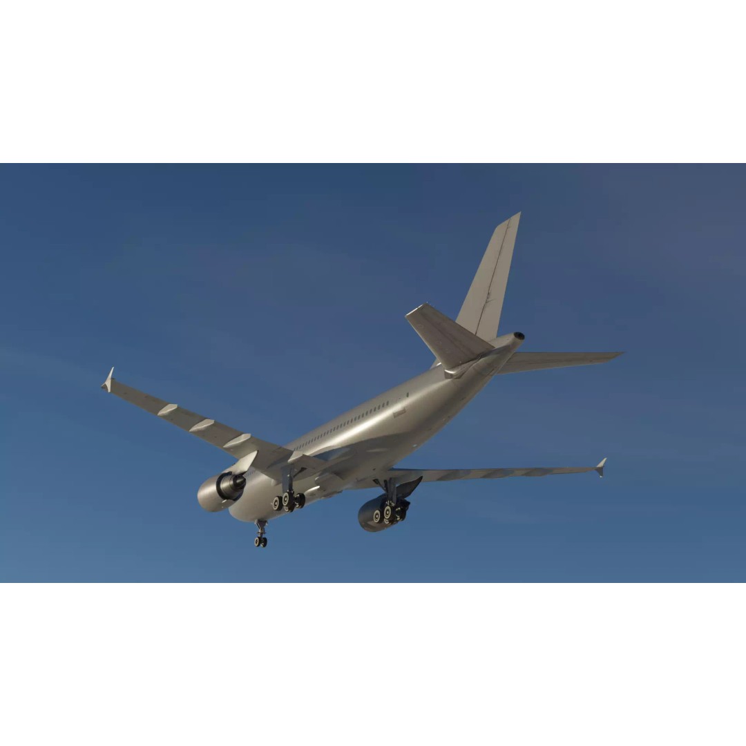 Airbus A310-300 3D Model – High Fidelity, Full Cockpit, Game Ready - View 6