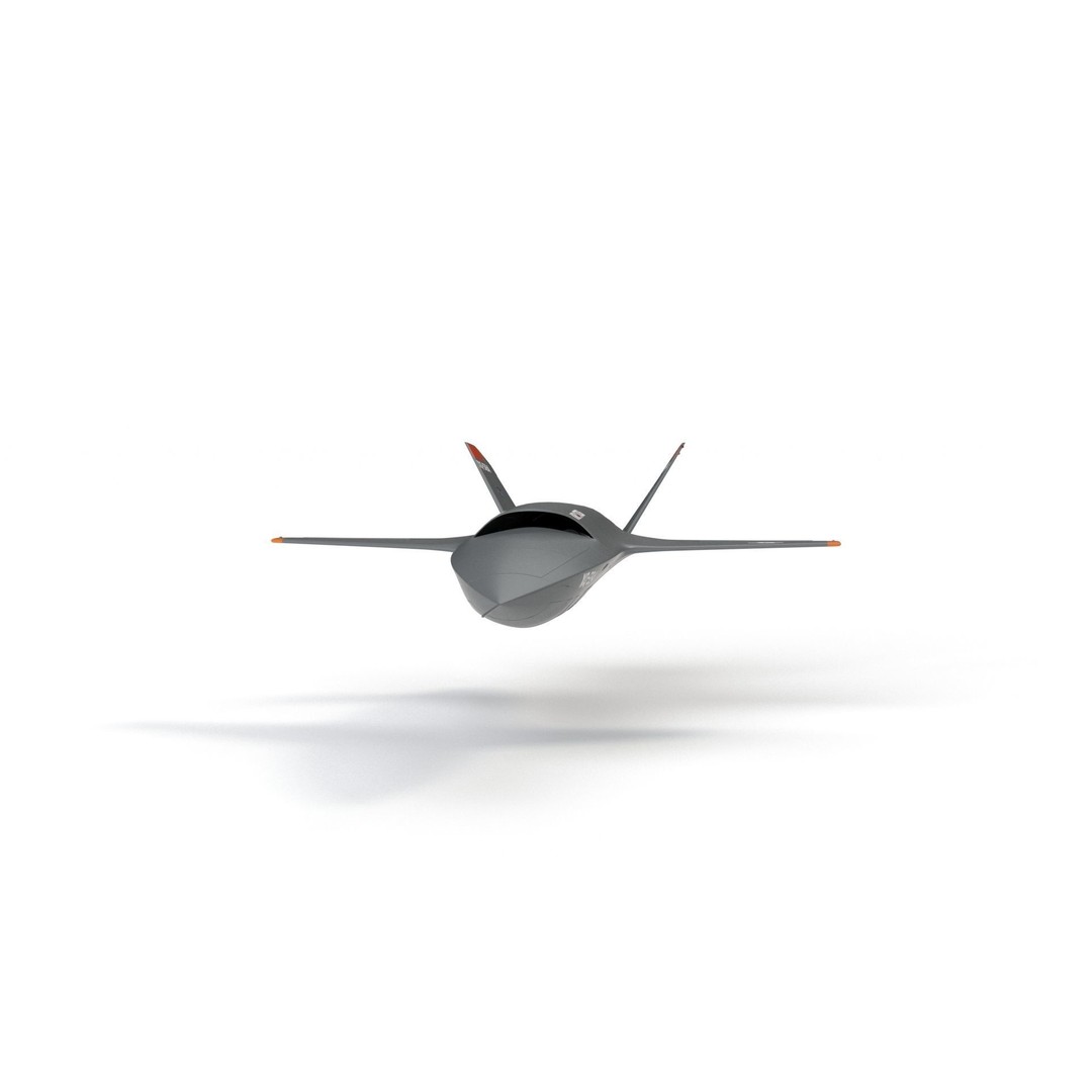 XQ-58 Valkyrie 3D Model – High Poly Military Drone, FBX, OBJ, Game Ready - View 22