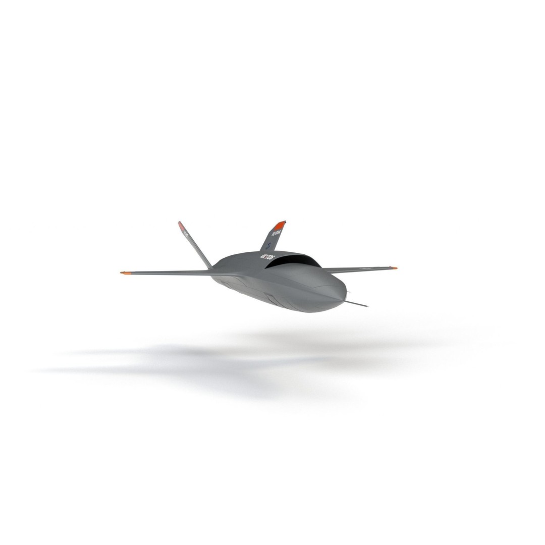 XQ-58 Valkyrie 3D Model – High Poly Military Drone, FBX, OBJ, Game Ready - View 23
