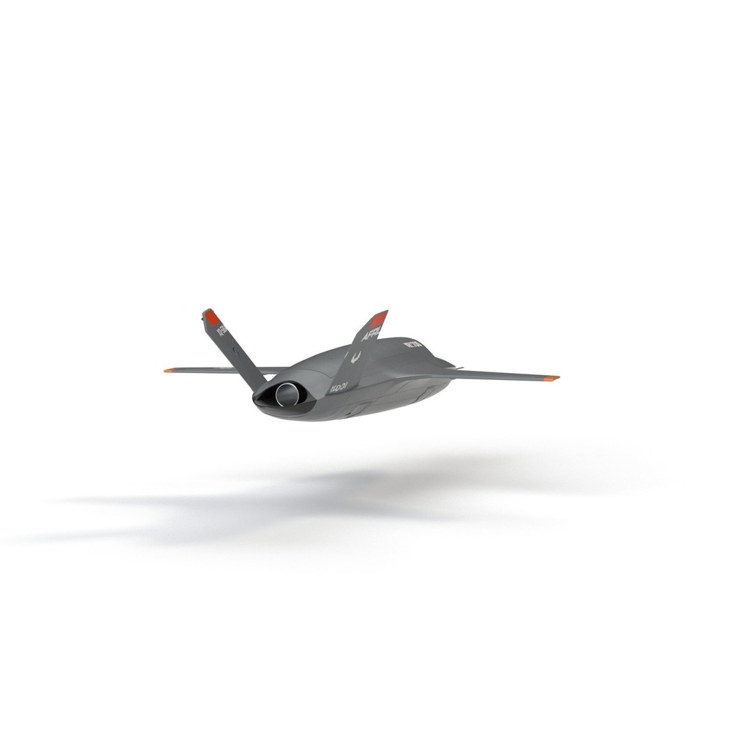 XQ-58 Valkyrie 3D Model – High Poly Military Drone, FBX, OBJ, Game Ready - View 28