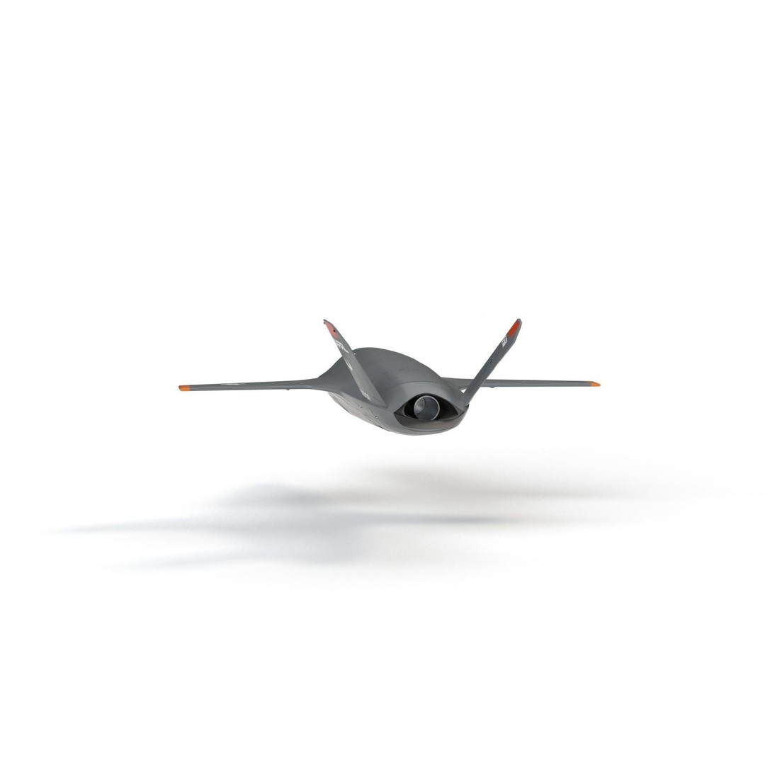 XQ-58 Valkyrie 3D Model – High Poly Military Drone, FBX, OBJ, Game Ready - View 29
