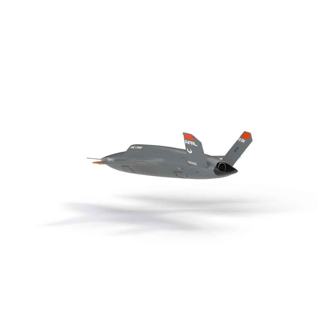 XQ-58 Valkyrie 3D Model – High Poly Military Drone, FBX, OBJ, Game Ready - View 30