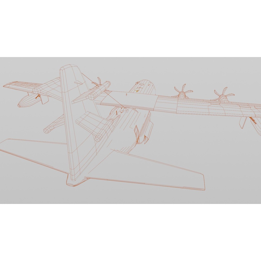 Lockheed Martin EC-130J 3D Model – Low Poly Military Aircraft, FBX - View 19
