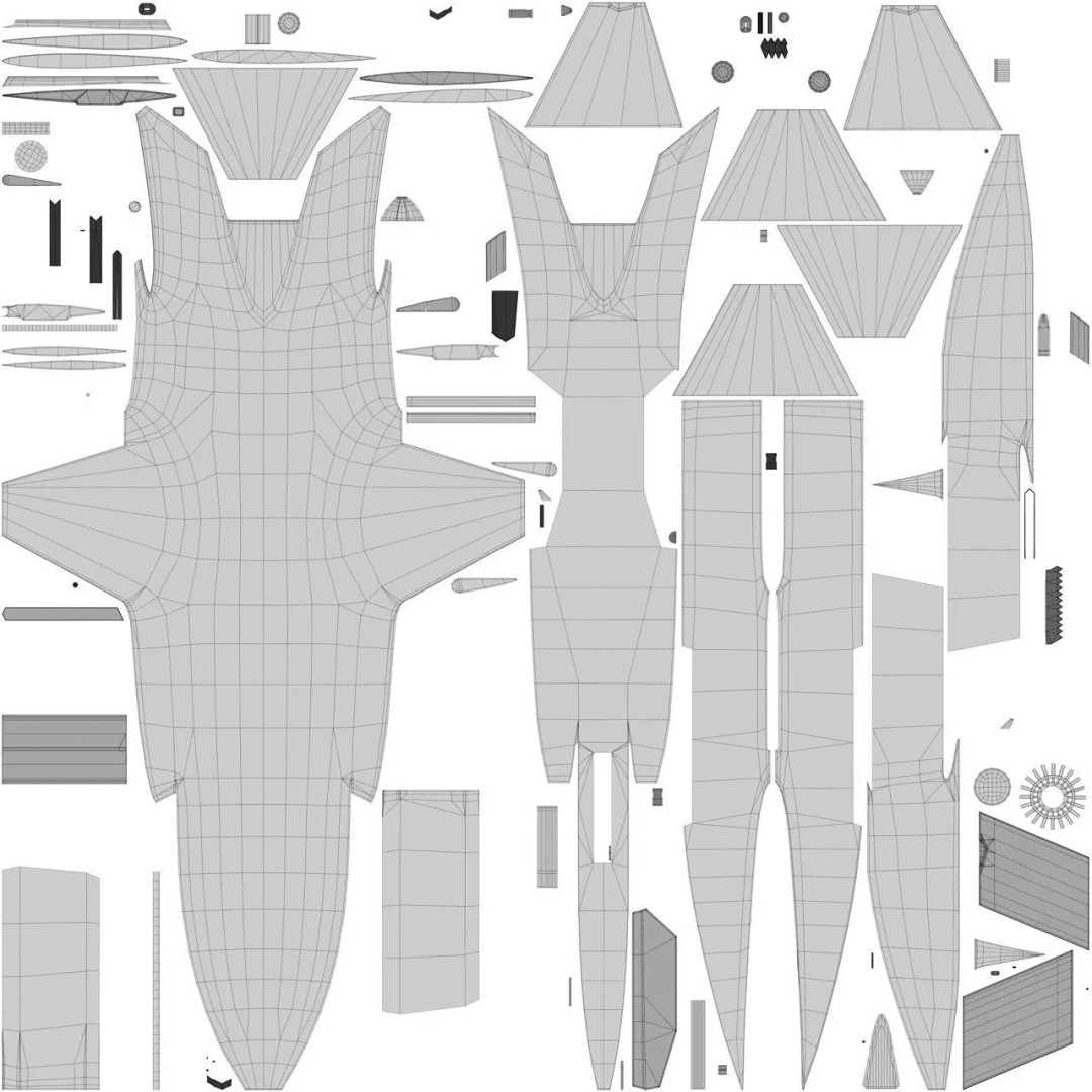 Boeing MQ-28 Ghost Bat 3D Model – Low Poly Game Ready Drone, FBX - View 13