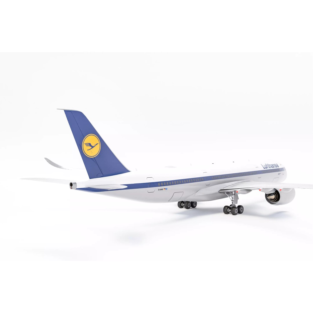 Airbus A350-900 3D Model – Lufthansa Retro Aircraft, Blender - View 3