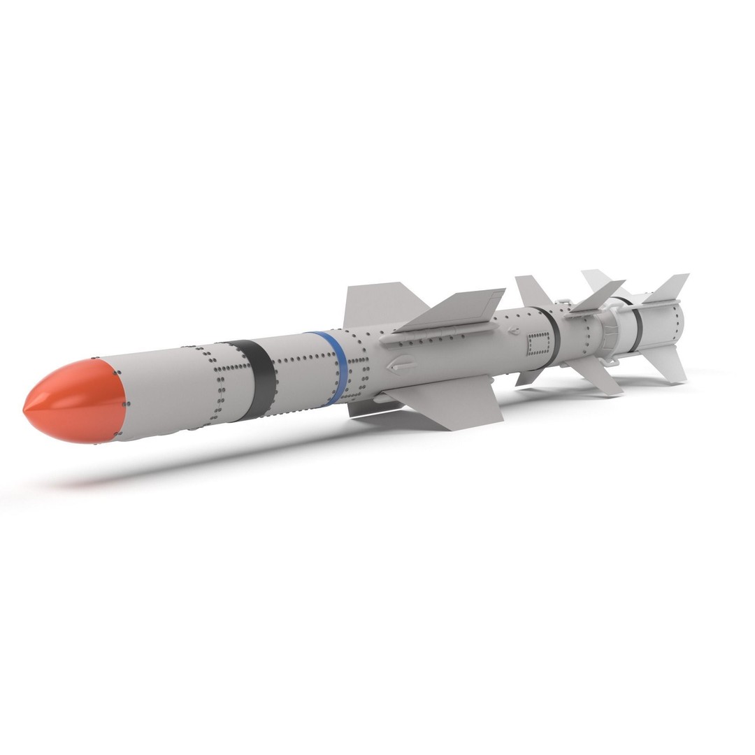 AGM UGM RGM 84 Harpoon Missile 3D Model – High Poly PBR Asset, FBX - View 11