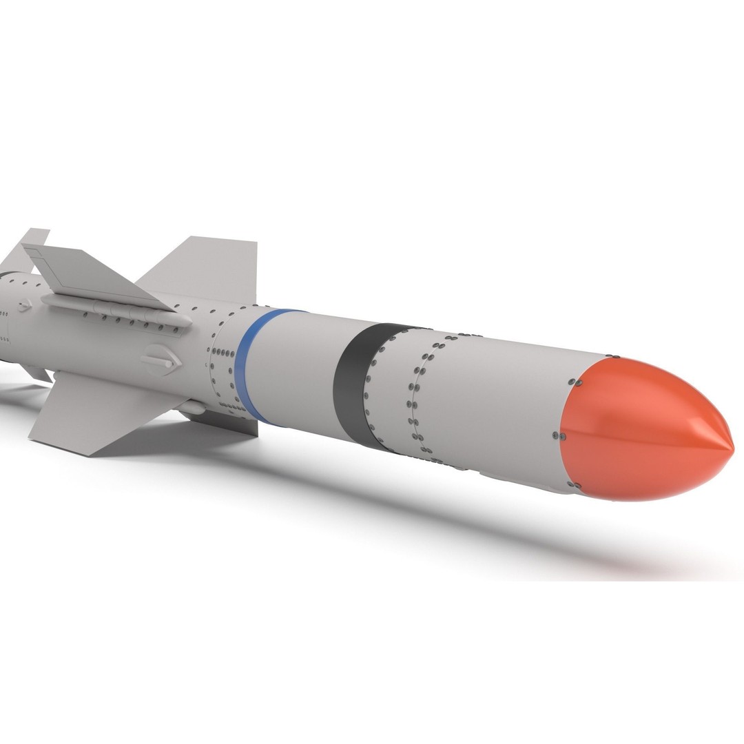 AGM UGM RGM 84 Harpoon Missile 3D Model – High Poly PBR Asset, FBX - View 18