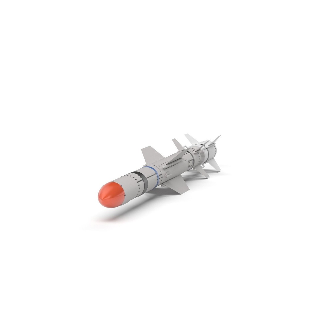 AGM UGM RGM 84 Harpoon Missile 3D Model – High Poly PBR Asset, FBX - View 19