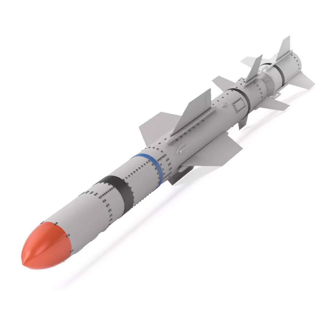 AGM UGM RGM 84 Harpoon Missile 3D Model – High Poly PBR Asset, FBX - View 2